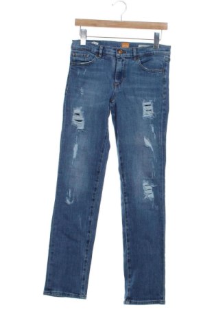 Blugi de femei Hugo Boss, Mărime M, Culoare Albastru, Preț 434,99 Lei, #136056557