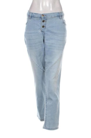 Blugi de femei John Baner, Mărime XXL, Culoare Albastru, Preț 75,43 Lei, #136635690