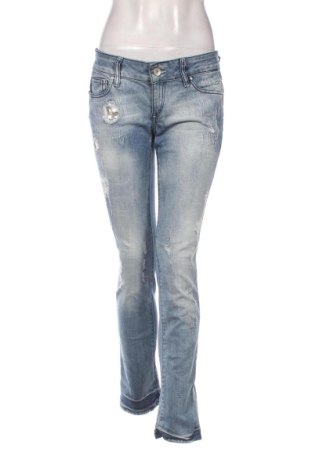 Blugi de femei ONLY, Mărime L, Culoare Albastru, Preț 88,62 Lei, #136634962