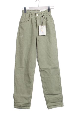 Damskie jeansy Pull&Bear, Rozmiar XXS, Kolor Zielony, Cena 123,99 zł
