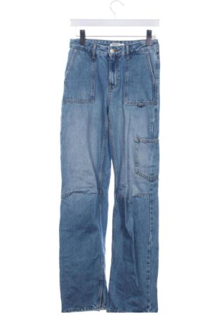 Dámské džíny  Pull&Bear, Velikost S, Barva Modrá, Cena  419,00 Kč, #136648846