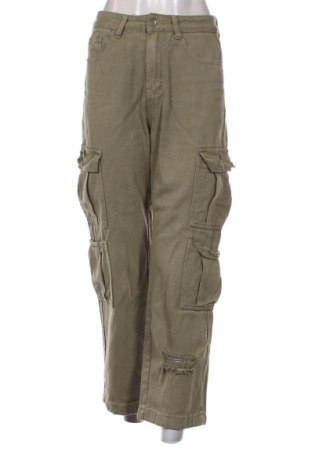 Blugi de femei SHEIN, Mărime S, Culoare Verde, Preț 78,20 Lei