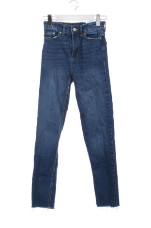 Damskie jeansy Sinsay, Rozmiar XS, Kolor Niebieski, Cena 80,38 zł, #136561761