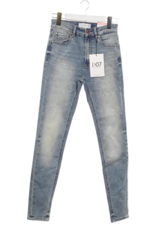 Дамски дънки Stradivarius, Размер XS, Цвят Син, Цена 17,38 €, #136560981