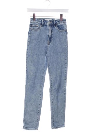 Дамски дънки Stradivarius, Размер XXS, Цвят Син, Цена 16,87 €, #136628587