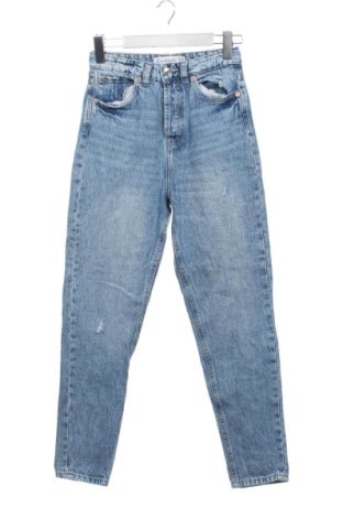 Blugi de femei Stradivarius, Mărime XS, Culoare Albastru, Preț 78,20 Lei, #136668342
