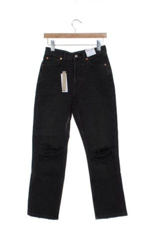 Дамски дънки Topshop, Размер XS, Цвят Сив, Цена 47,57 €, #136640030