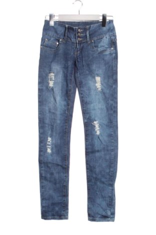 Γυναικείο Τζίν Unbranded, Μέγεθος XS, Χρώμα Μπλέ, Τιμή 15,00 €