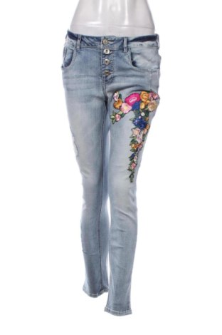Damskie jeansy Unbranded, Rozmiar L, Kolor Niebieski, Cena 36,99 zł, #136590612