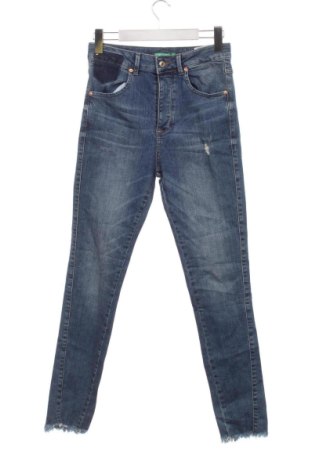 Damskie jeansy United Colors Of Benetton, Rozmiar XS, Kolor Niebieski, Cena 110,99 zł