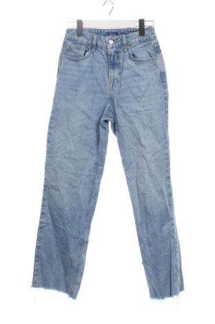 Blugi de femei Zara, Mărime XS, Culoare Albastru, Preț 85,99 Lei
