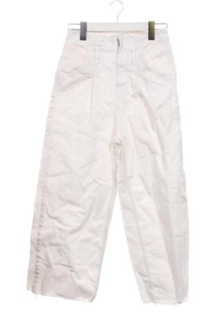 Дамски дънки Zara, Размер XS, Цвят Бял, Цена 20,96 €, #136562115