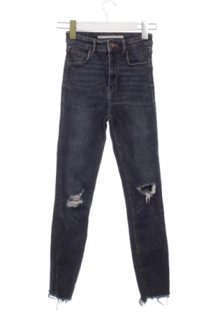 Дамски дънки Zara, Размер XXS, Цвят Син, Цена 14,31 €