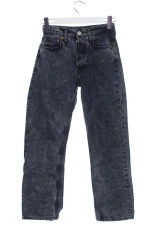 Damskie jeansy Zara, Rozmiar XS, Kolor Niebieski, Cena 74,01 zł