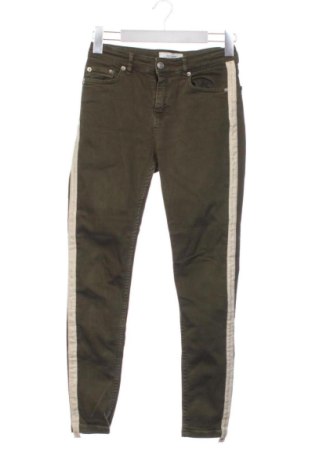 Damskie jeansy Zara, Rozmiar S, Kolor Zielony, Cena 75,02 zł, #136580260
