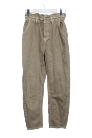 Blugi de femei Zara, Mărime XS, Culoare Verde, Preț 85,99 Lei