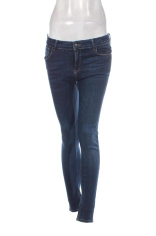 Damskie jeansy Zara, Rozmiar L, Kolor Niebieski, Cena 75,02 zł