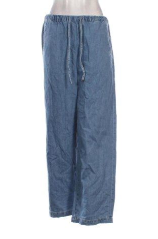 Damskie jeansy Zara, Rozmiar L, Kolor Niebieski, Cena 171,47 zł