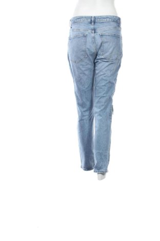 Blugi de femei Zara, Mărime M, Culoare Albastru, Preț 85,99 Lei