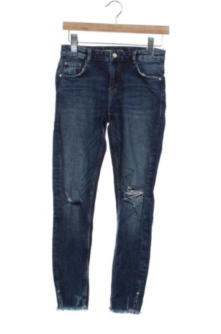 Дамски дънки Zara, Размер S, Цвят Син, Цена 20,96 €, #136604216