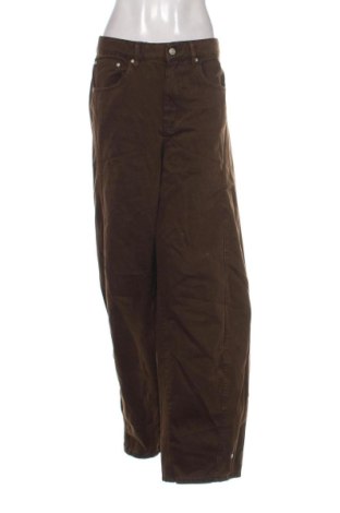 Дамски дънки Zara, Размер XL, Цвят Кафяв, Цена 14,31 €