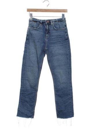 Дамски дънки Zara, Размер XS, Цвят Син, Цена 20,96 €, #136608153