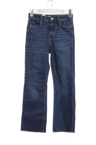 Dámske džínsy  Zara, Veľkosť XS, Farba Modrá, Cena  17,00 €