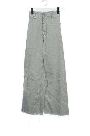 Damskie jeansy Zara, Rozmiar XXS, Kolor Zielony, Cena 75,99 zł, #136619296