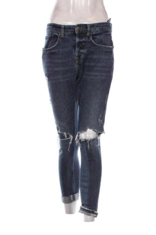 Blugi de femei Zara, Mărime M, Culoare Albastru, Preț 72,99 Lei, #136622063