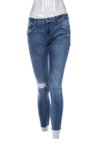 Blugi de femei Zara, Mărime XL, Culoare Albastru, Preț 72,99 Lei, #136626179
