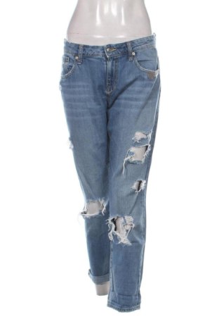 Дамски дънки Zara, Размер L, Цвят Син, Цена 13,81 €