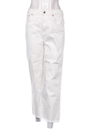 Blugi de femei Zara, Mărime M, Culoare Alb, Preț 72,99 Lei, #136664585