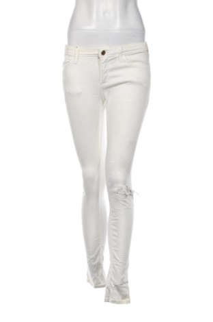Pantaloni de velvet de femei Armani Jeans, Mărime M, Culoare Alb, Preț 544,99 Lei