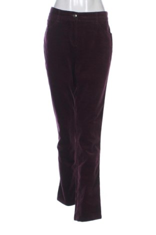 Pantaloni de velvet de femei Brax, Mărime XL, Culoare Roșu, Preț 181,00 Lei, #136623687