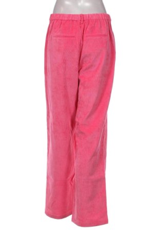 Pantaloni de velvet de femei VILA, Mărime M, Culoare Roz, Preț 71,94 Lei