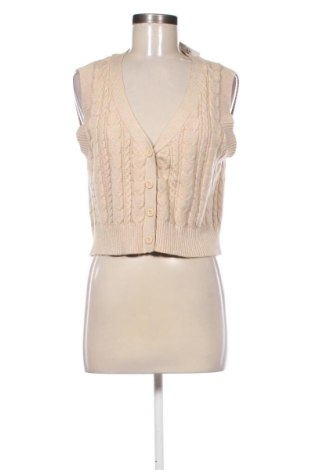Damska kamizelka Stradivarius, Rozmiar S, Kolor Beżowy, Cena 107,17 zł, #136640135
