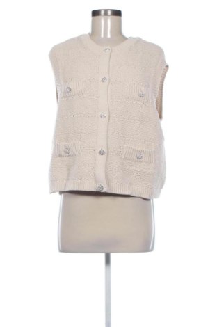 Vestă de femei Unbranded, Mărime XL, Culoare Bej, Preț 103,96 Lei