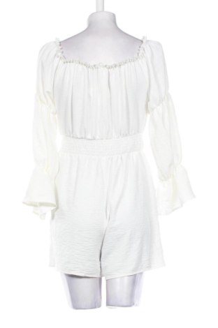 Kurzer Damenoverall Amisu, Größe L, Farbe Weiß, Preis 25,99 €