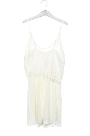 Kurzer Damenoverall Bershka, Größe XXS, Farbe Weiß, Preis 25,99 €