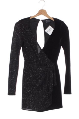Women's short jumpsuit Bershka, Μέγεθος XXS, Χρώμα Μαύρο, Τιμή 20,00 €