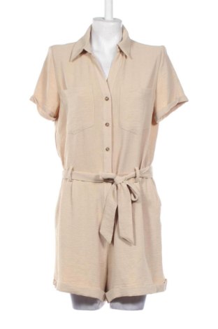 Дамски къс гащеризон Cotton Club, Размер L, Цвят Бежов, Цена 32,21 €