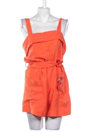 Salopetă scurtă de damă H&M, Mărime L, Culoare Portocaliu, Preț 104,00 Lei