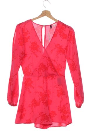 Дамски къс гащеризон H&M Divided, Размер XS, Цвят Червен, Цена 20,45 €