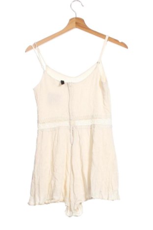 Kurzer Damenoverall H&M Divided, Größe XS, Farbe Ecru, Preis € 26,99