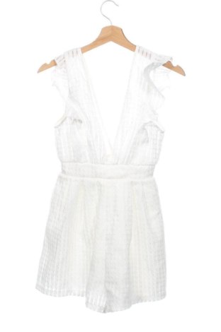 Women's short jumpsuit SHEIN, Μέγεθος XS, Χρώμα Λευκό, Τιμή 20,00 €