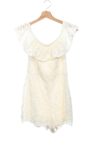 Women's short jumpsuit Sandro, Μέγεθος XXS, Χρώμα Εκρού, Τιμή 92,42 €