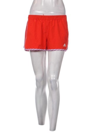Дамски къс панталон Adidas, Размер L, Цвят Червен, Цена 17,00 €