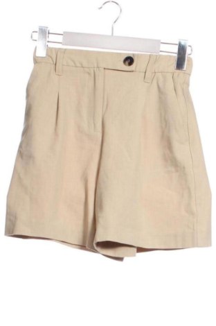 Damskie szorty Bershka, Rozmiar XXS, Kolor Beżowy, Cena 51,99 zł