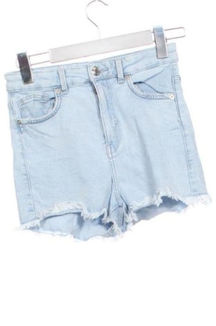 Pantaloni scurți de femei Bershka, Mărime XS, Culoare Albastru, Preț 50,64 Lei