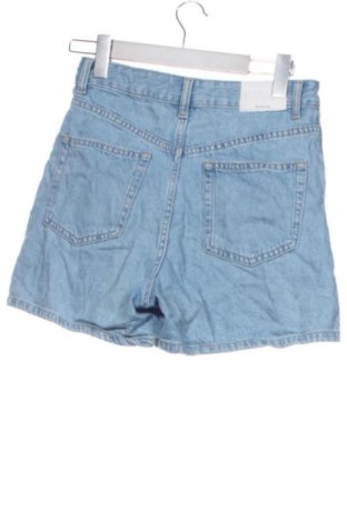 Damskie szorty Bershka, Rozmiar S, Kolor Niebieski, Cena 51,99 zł